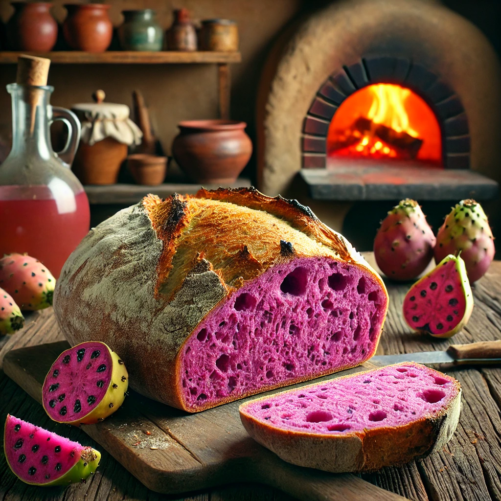 Pan Artesano con Tuno Indio