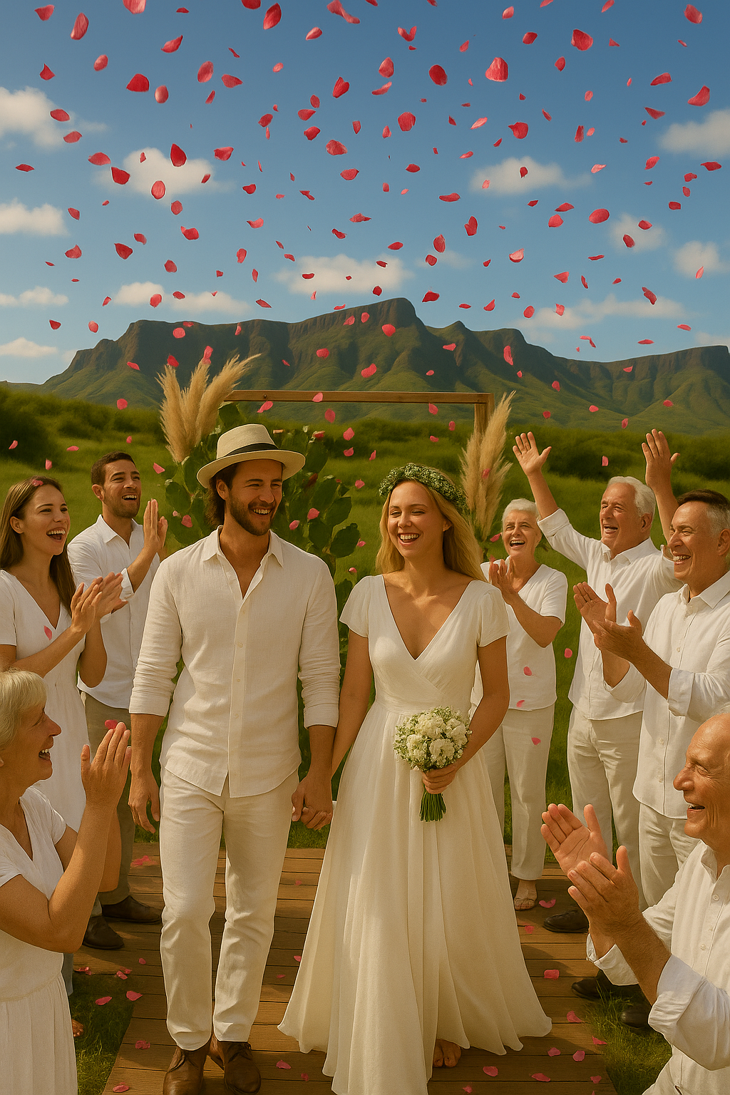 Un espacio único al aire libre para un “SI     QUIERO” en Agaete