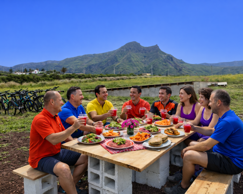 Recupera fuerzas después de pedalear