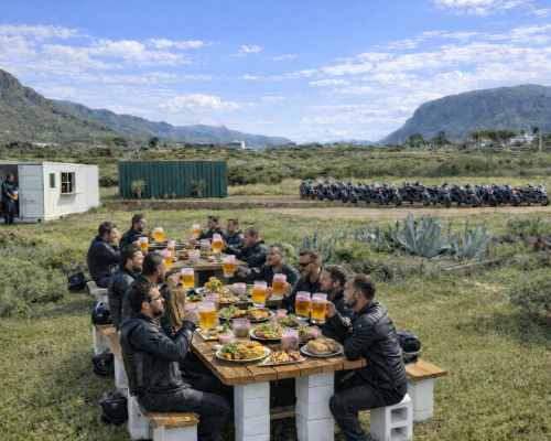 Quedada Motera con Comilona al aire libre